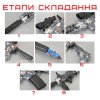 Детское Оружие Игрушечный Гель Бластер на Орбизах M416 Орбиган + Глушитель + Оптика + Обойма Барабан 95 см