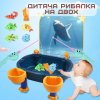 Детский Развивающий Игровой Набор Рыбалка на Магнитах Интерактивная с Двумя Удочками 28 Предметов Синяя