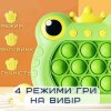 Детская Интерактивная Развивающая Игрушка Игровая Консоль Антистресс Электронный Pop It Pro 4 Режима + Подсветка  Поп Ит Принцесса-Лягушка