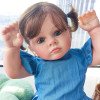 Силиконовая Коллекционная Кукла Реборн Reborn Девочка Бекки (Виниловая Кукла) Высота 60 см