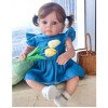 Силиконовая Коллекционная Кукла Реборн Reborn Девочка Бекки (Виниловая Кукла) Высота 60 см