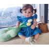 Силиконовая Коллекционная Кукла Реборн Reborn Девочка Бекки (Виниловая Кукла) Высота 60 см