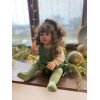 Силиконовая Коллекционная Кукла Реборн Полностью Анатомическая Reborn Девочка Сильвия (Виниловая Кукла) Высота 55 см
