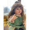 Силиконовая Коллекционная Кукла Реборн Полностью Анатомическая Reborn Девочка Сильвия (Виниловая Кукла) Высота 55 см