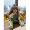 Силиконовая Коллекционная Кукла Реборн Полностью Анатомическая Reborn Девочка Сильвия (Виниловая Кукла) Высота 55 см