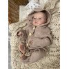 Силіконова Колекційна Лялька Реборн Reborn Хлопчик Сєва Повністю Анатомічна (Вінілова Лялька) Висота 50 см