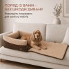 Раскладная Лежанка Кровать 3в1 Для Собак и Котов Большой Лежак Для Животных со Съёмной Подушкой Zmaker 