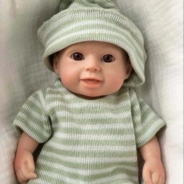 Силиконовая Коллекционная Кукла Мальчик Джо из Мягкого Литого Силикона Полностью Анатомический Высота 28 см