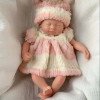 Силиконовая Коллекционная Кукла Девочка Пинки из Мягкого Литого Силикона Полностью Анатомическая Высота 28 см