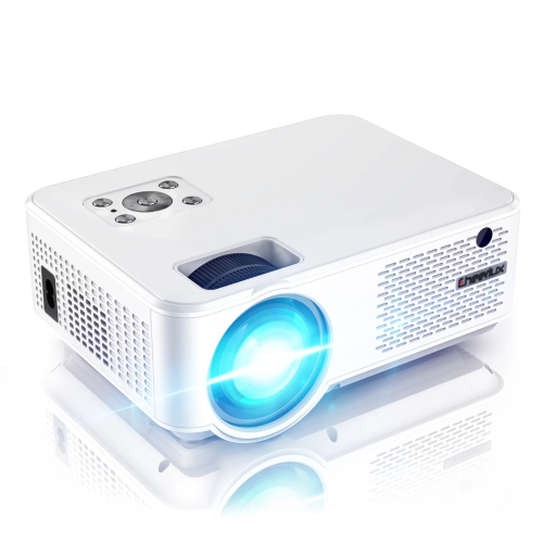Портативний WIFI Міні LED Проектор 2800 Lumen Full HD 1920*1280 P з Динаміком Cheerlux С9 Білий Cheerlux