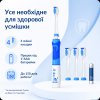 Дитяча Електрична Зубна Щітка Звукова з LED Підсвічуванням Seago SG977 Блакитна