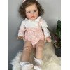 Силиконовая Коллекционная Кукла Реборн Reborn Девочка Тиффани (Виниловая Кукла) Высота 65 см