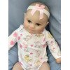 Силиконовая Коллекционная Кукла Реборн Reborn Новорожденная Девочка Уля (Виниловая Кукла) Высота 50 см