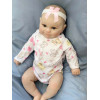Силиконовая Коллекционная Кукла Реборн Reborn Новорожденная Девочка Уля (Виниловая Кукла) Высота 50 см