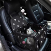 Сумка Переноска в Авто для Собак и Кошек Каркасная Складная на 12 Трубок Автокресло Сиденье для Перевозки Животных Черное
