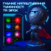 Проектор Зоряного Неба з Bluetooth Колонкою + Звуки Природи + LED Підсвічування Світлодіодний Нічник Супергерой Лазерний 8 Режимів Для Дітей та Дорослих