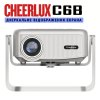 Портативний WIFI Міні LED Проектор 2800 Lumen + Bluetooth з Динаміком та Підставкою 2 Режими та Screen Mirroring Cheerlux C6B