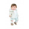 Интерактивная Звуковая Кукла Мальчик Марина Пау Испанская Виниловая Кукла Bunny Petite Tiffani Marina & Pau в Коробке 40 см 