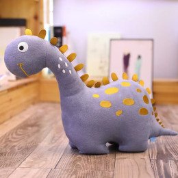 Коллекционная Плюшевая Игрушка Мягкий Динозавр Фиолетовый 45 см Combuy