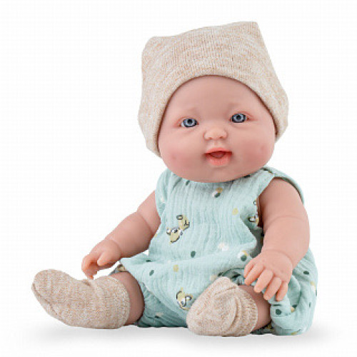 Испанская Виниловая Кукла Ванильный Пупс Мальчик Марина Пау Betty Baby Nature Edition Marina & Pau 28 см в Сумке Marina&Pau