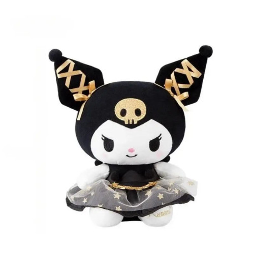 Большая Мягкая Аниме Игрушка Коллекционная Куроми Черная Hello Kitty 27 см Hello Kitty
