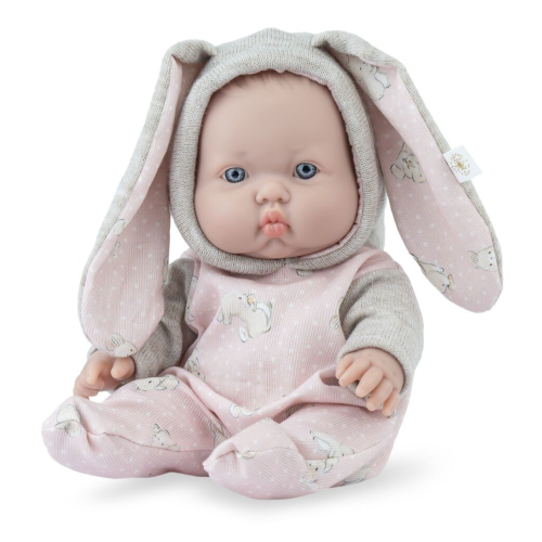 Ванільний Пупс Дівчинка Марина Пау Іспанська Вінілова Лялька Betty Baby Bunny 28 см у Сумці Marina&Pau