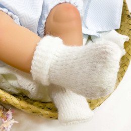 Испанская Виниловая Кукла Новорождённый Младенец RN DOU DOU Анатомический Мальчик Пупс в Коробке Nines d`Onil 37 см