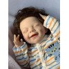 Коллекционная Силиконовая Кукла Реборн Младенец Reborn Анатомический Мальчик Пупс Бобби (Виниловая Кукла) 48 см