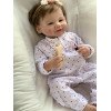 Коллекционная Силиконовая Кукла Реборн Младенец Анатомическая Новорождённая Девочка Брюнетка Мари (Виниловая Кукла) 45 см