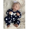 Силиконовая Коллекционная Кукла Реборн Reborn Анатомическая Новорождённая Девочка Младенец Хэйли ( Виниловая Кукла ) 50 см