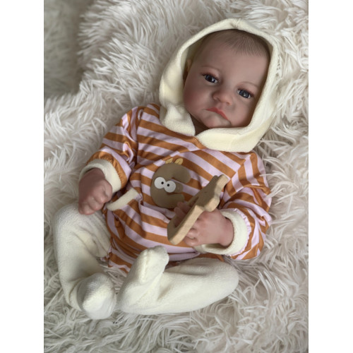 Силиконовая Коллекционная Кукла Реборн Reborn Анатомический Новорожденный Мальчик Пупс Тимоша (Виниловая Кукла) 50 см Reborn Dolls