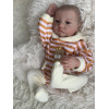 Силиконовая Коллекционная Кукла Реборн Reborn Анатомический Новорожденный Мальчик Пупс Тимоша (Виниловая Кукла) 50 см