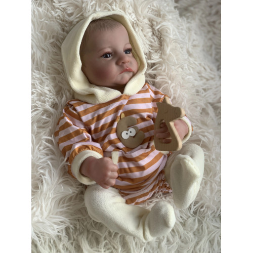 Силиконовая Коллекционная Кукла Реборн Reborn Анатомический Новорожденный Мальчик Пупс Тимоша (Виниловая Кукла) 50 см Reborn Dolls