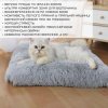 Большой Мягкий Лежак Для Больших Собак и Котов 110*75 см Лежанка Кровать Для Домашних Животных Молочная