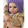 Силиконовая Коллекционная Кукла Реборн Пупс Reborn Новорожденная Девочка Младенец Менни (Виниловая Кукла) 50 см