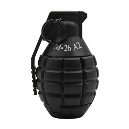 Игрушечная Детская Граната Лимонка Осколочная для Орбизов Автоматическая Многоразовая F1 Черная