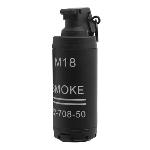 Автоматическая Детская Игрушечная Граната M18 Дымовая для Орбизов Многоразовая Черная Combuy