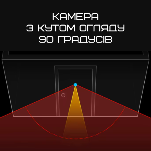 Видеодомофон  с Цифровым Экраном Дверной Звонок с Функцией Фото + Встроенная Память Visual Door Viewer Золото VHG