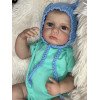 Коллекционная Силиконовая Кукла Реборн Новорожденный Младенец Reborn Анатомический Мальчик Пупс Илюша (Виниловая Кукла) 50 см
