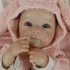 Коллекционная Силиконовая Кукла Реборн Новорождённый Младенец Reborn Девочка Пупс Банни (Виниловая Кукла) 50 см