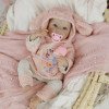 Коллекционная Силиконовая Кукла Реборн Новорождённый Младенец Reborn Девочка Пупс Банни (Виниловая Кукла) 50 см