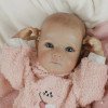 Коллекционная Силиконовая Кукла Реборн Новорождённый Младенец Reborn Девочка Пупс Банни (Виниловая Кукла) 50 см
