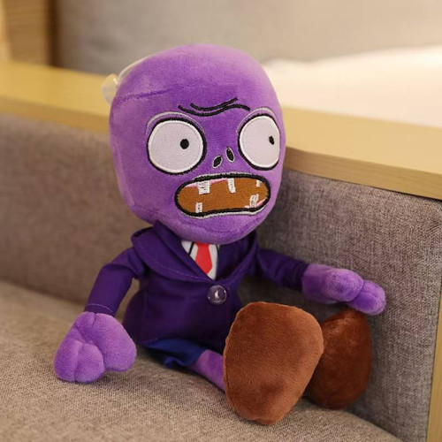 Мягкая Игрушка Plants vs Zombies Большой Зомби Фиолетовый 50 см Растения Против Зомби Plants vs Zombies