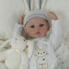 Силиконовая Коллекционная Кукла Реборн Reborn Анатомический Новорожденный Мальчик Пупс Стюарт (Виниловая Кукла) Высота 45 см
