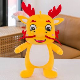 Мягкая Большая Коллекционная Игрушка Плюшевый Динозавр 70 см Желтый Combuy