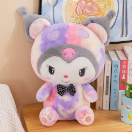 Мягкая Аниме Игрушка Плюшевая Куроми с Бабочкой Разноцветная 35 см Hello Kitty