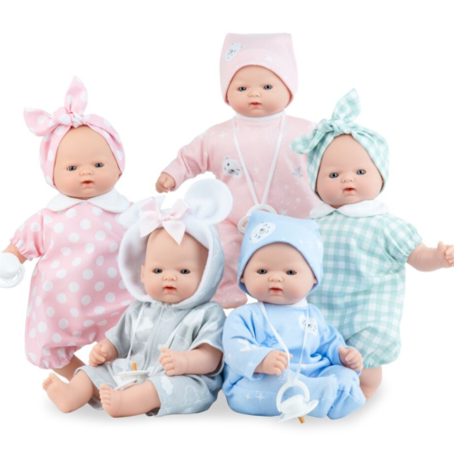 Ванильный Пупс Marina & Pau Испанская Мягкотелая Кукла Baby Sueñecitos 26 см Marina&Pau