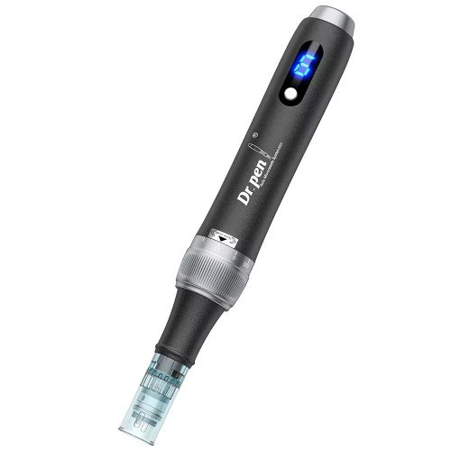 Беспроводной Автономный Дермапен Dr. Pen M7s Электрический Мезороллер Для Фракционной и Микроигольчатой Мезотерапии Лица и Тела Чёрный Dr.Pen