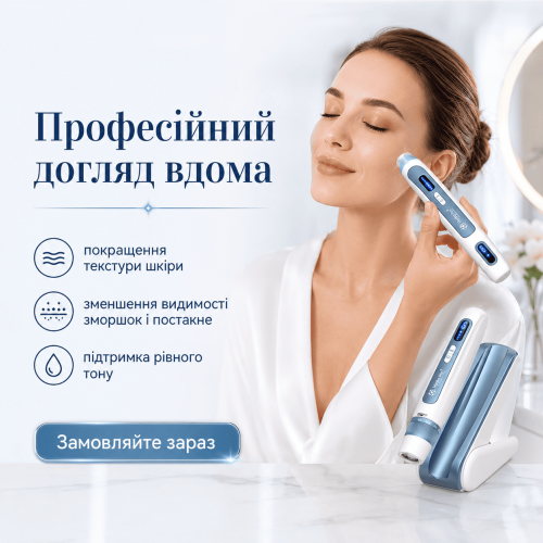 Беспроводной Гидропен Дермапен Hydra Pen для Фракционной Мезотерапии Лица и Тела  с Автономной Подачей Сыворотки и Функцией EMS H5 Hydra.Pen