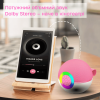 Портативная Беспроводная Караоке Система с Двумя Микрофонами И RGB Подсветкой KTV T97 – Компактная Bluetooth Колонка Для Дома Розовая 